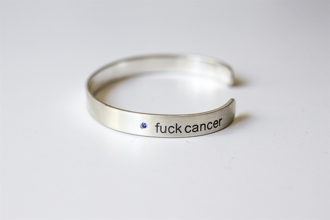 SILVERARMBAND STELT BLÅ